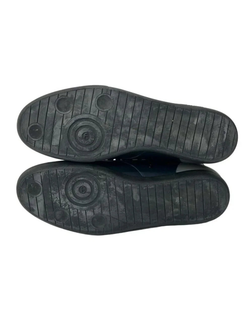 Dior Homme Sneakers 43.5 Navy Gray Black High Cut Leather - Picture 4 of 6